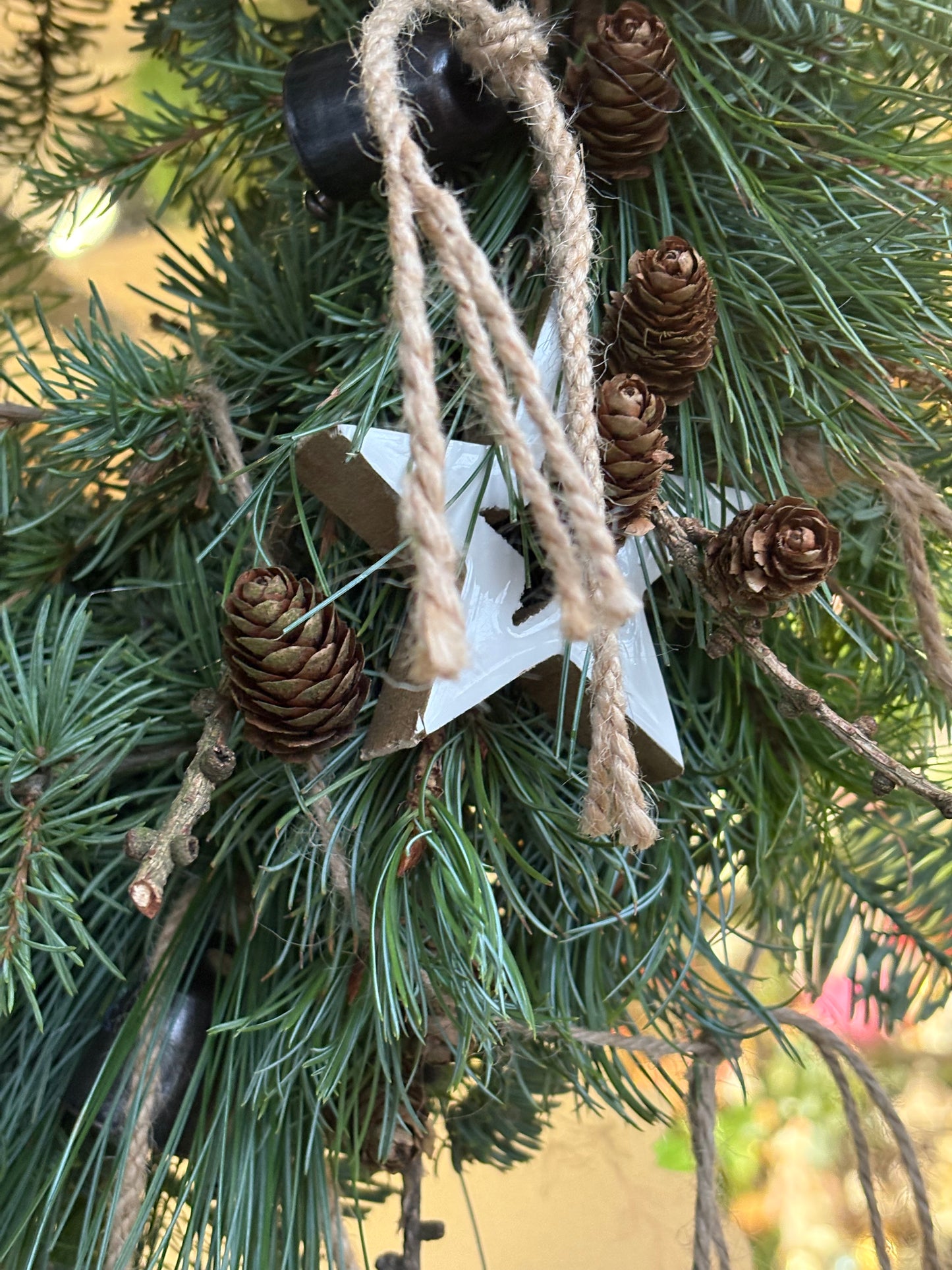 Zimní věnec s rolničkami