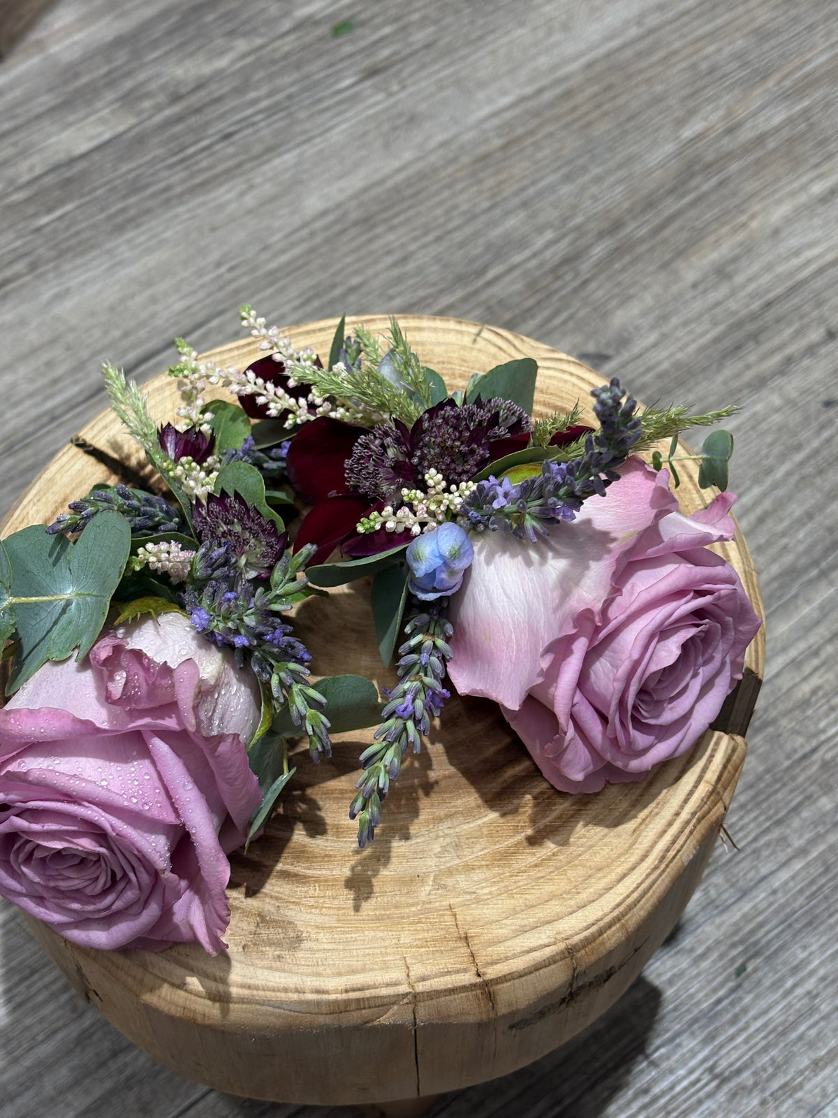 Luční romance – svatební kytice