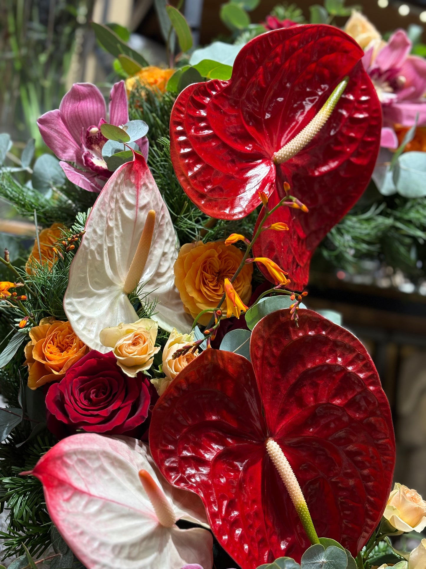 Smuteční věnec elegance