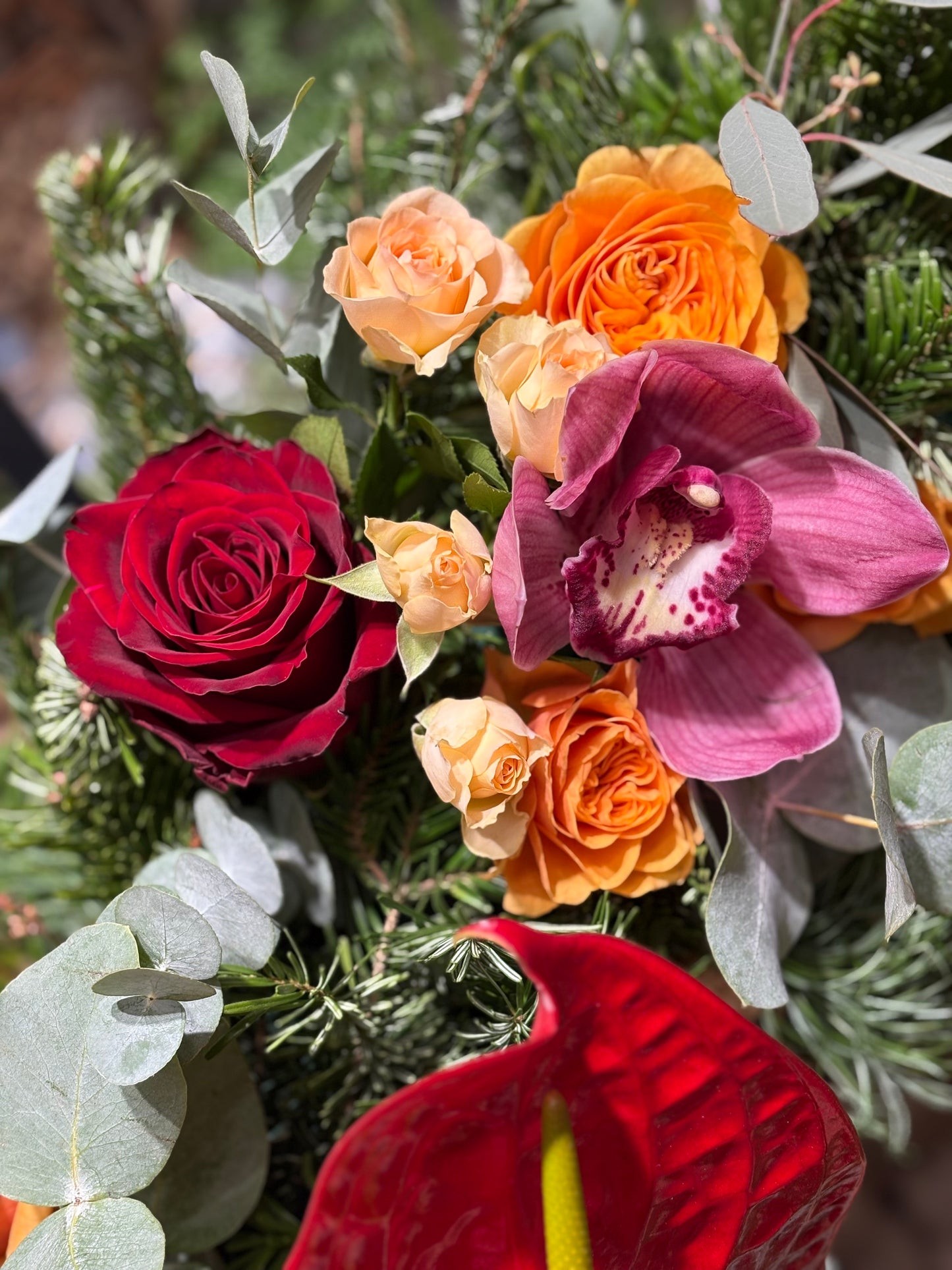 Smuteční věnec elegance