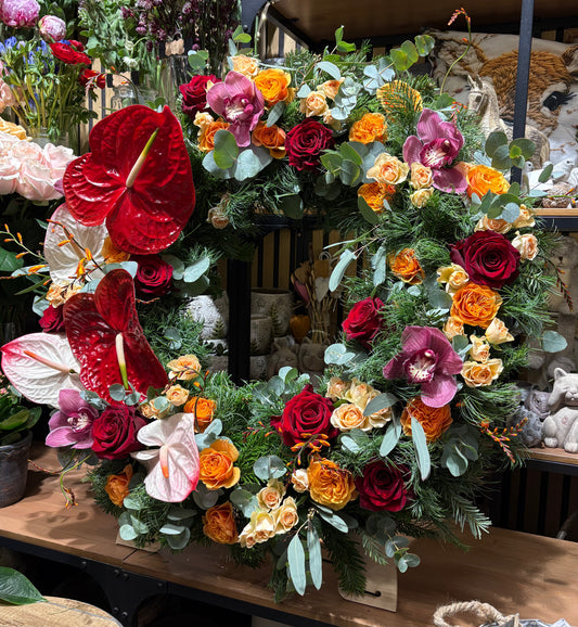 Smuteční věnec elegance